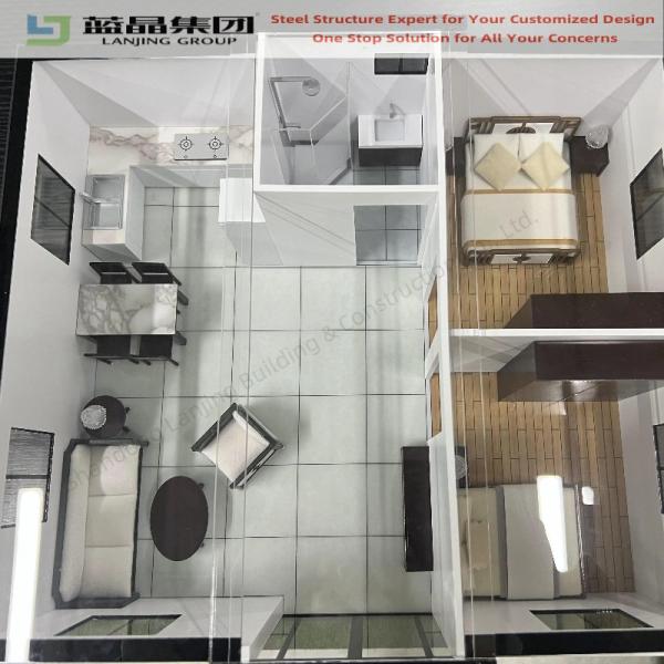 Quality Modern New Type Prefab Double Wing Expandable Container House for sale
