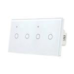 Smart Tuya Zigbee Switch App Remote Control 4 Gang Support Google Assistant