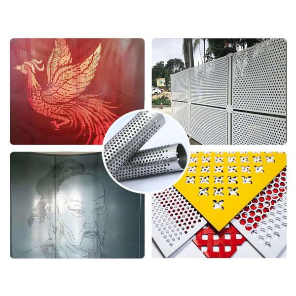 Anti Corrosion Decorative Steel Plate OEM Perforated Metal Sheet