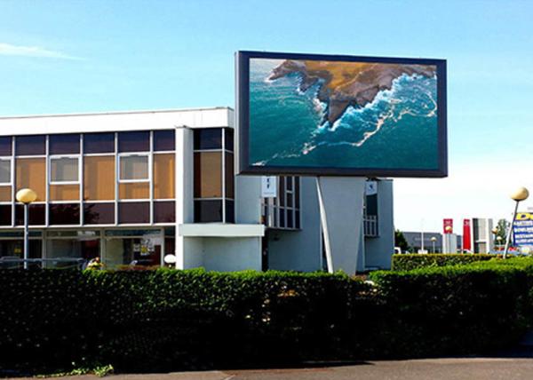 Quality SMD Full Color Outdoor Fixed LED Display Screen Customizable P4.8 IP65 for sale