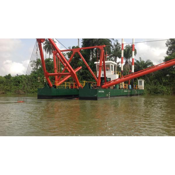 22 Inch River Dredging Mud Clay Pumping Cutting Suction Dredger Diesel Engine Or Electric Motor