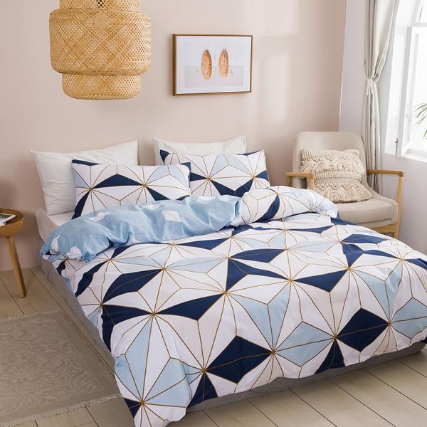 Customized Digital Printed Bed Sets Lightweight Duvet Cover Bedsheet Bed Sheet Bedding Set