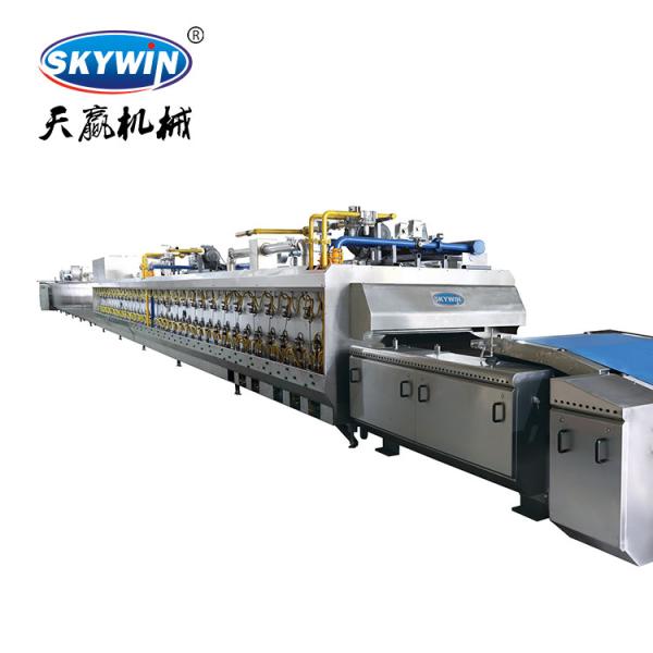 Full Automatic Biscuit Factory Machine Hard And Soft Biscuit Production Line