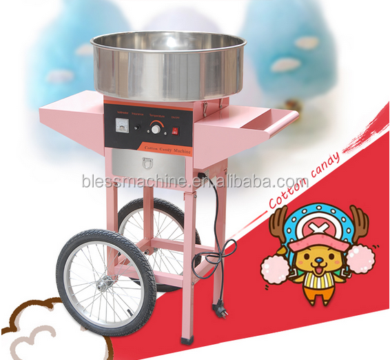 Multifunctional Automatic Cotton Candy Floss Machine 220V/50Hz