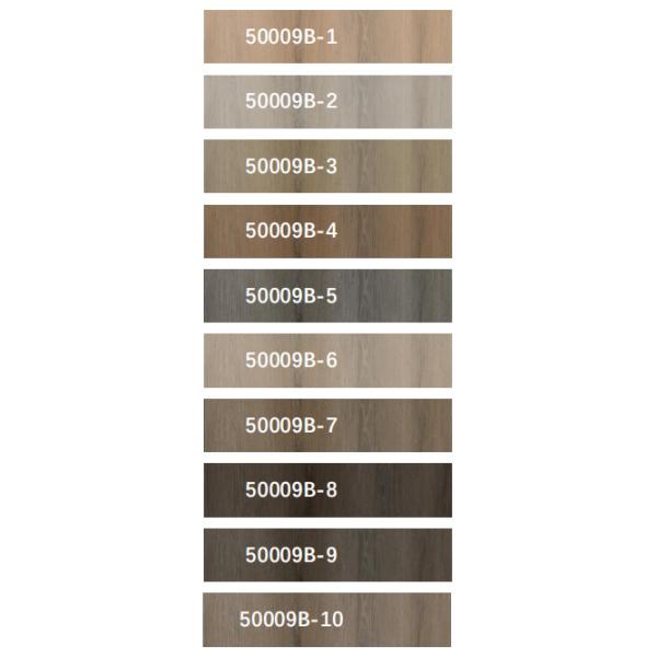 6mm Biodegradable Stone Plastic Composite Sound Resistant Elegant Oak Burlywood Wood Grain 0.5mm GKBM DG-W50009B