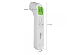 China Medical Grade No Touch Infrared Thermometer High Accuracy With Back Light Display on sale