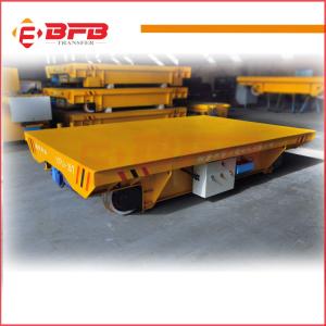 Buy cheap Cable Reels Powered Material Handling Rail Flat Cart industry usage product
