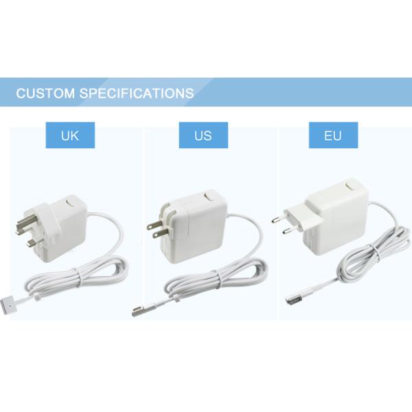 T Tip 85W Macbook Magsafe Charger White OEM ODM Available
