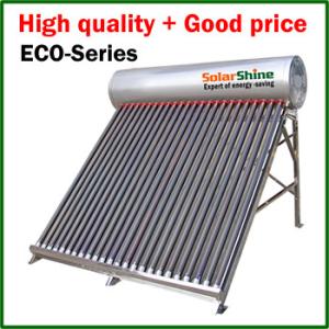 China Eco Friendly Swimming Pool Heat Pump , Heat Pipe Solar Water Heater on sale