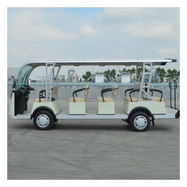 14 Seats Electric Sightseeing Bus 72v Lithium Battery Custom Golf Carts For Park