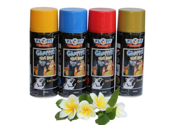 Quality UV Resistant Acrylic Spray Paint 400ml / 450ml Customized Color Free Samples for sale