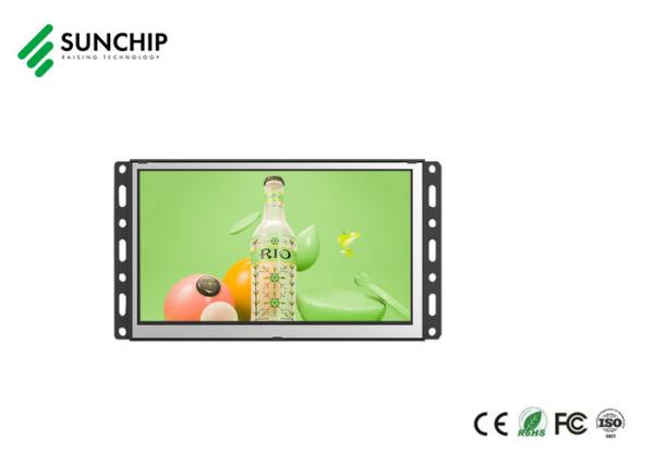 Quality RK3288 open frame lcd advertising equipment digital signage videos indoor full hd embedded display for car elevator from for sale