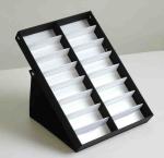 Litho CMYK Custom Printed Display Boxes Clay Coated Paper Yellow
