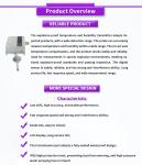 High Precision Industrial Grade Wall Mounted Controller for Temperature and