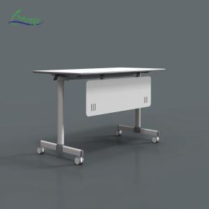 Buy cheap Rectangular White Folding Table with 25mm Thickness Top Included product