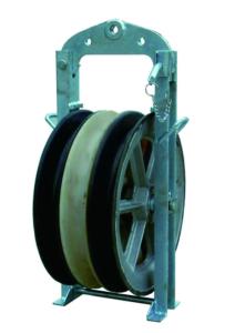 Buy cheap 508mm Overhead Wire Stringing Blocks with Nylon Aluminum Sheave product