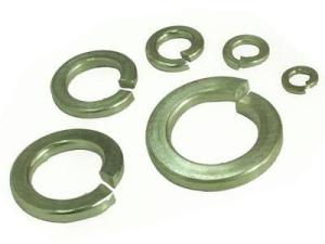 Din 7980 M6 Stainless Spring Washer , S304 Flat Lock Washer Plain Color