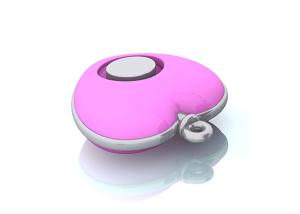 Heart Shape Self defense mini key personal security alarm with 130DB siren for the lady/student etc