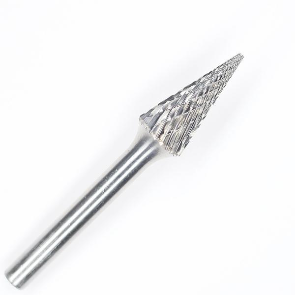 SM-1 Tungsten Carbide Rotary Burr Cone Pointed End Type For Die Grinder With 1/4