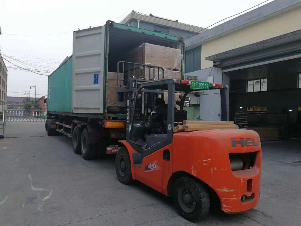 Shanghai factory made high glossy PET MDF board in good quality
