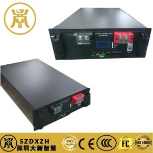 Buy cheap Rack Mount 48VDC Battery 7200Wh Lithium Ion Battery Pack For Solar Energy Storage System product