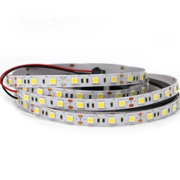 Quality Natural White Indoor 5050 RGB LED Strip 12V 24V WiFi Control for sale