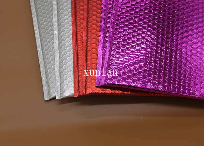 Multicolor Recyclable Shipping Bubble Mailers Offset Printing For Posting Tape
