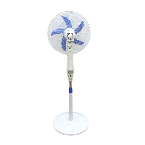 AC DC Operated Oscillation 3 Speed Cooling Stand 16 Inch Floor Fan Rechargeable