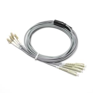 Buy cheap DAMU UPC APC Lc To Sc Patch Cord Multimode 12 Core 3m 10Gb product