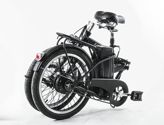 30KM Lithium Battery Foldable Electric Bicycle Seat Height Adjustable