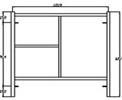 Universal Frame Scaffolding Systemy Q235 Steel H Frame Cross Brace OEM Available