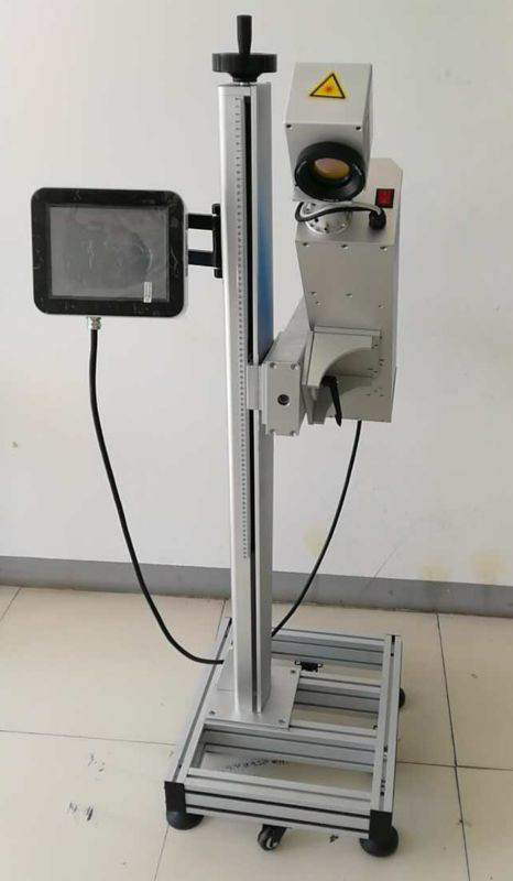 800W 600x900mm Laser Date Coding Machine Adjustable Speed
