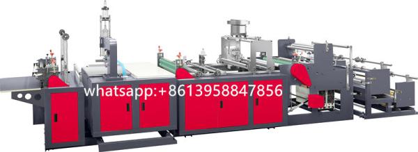 Quality pvc zipper slider bag making machine for sale