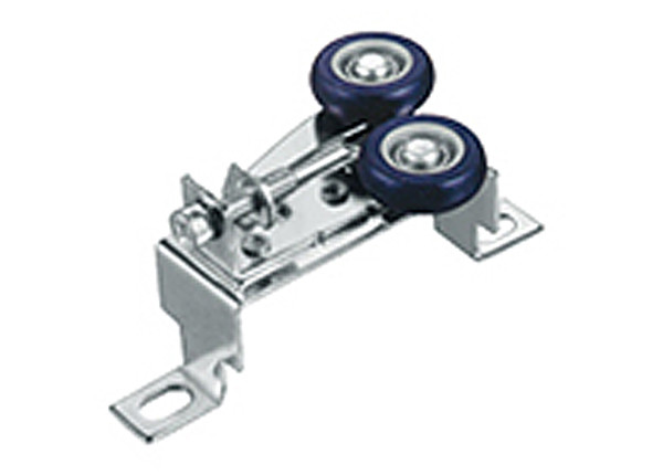 Upper Side Hanging Aluminium Window Rollers , Track Pully Sliding Window Hardware Rollers