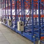 ASRS Rack System Automated High Density Filo Fifo Storage / Retrieval System