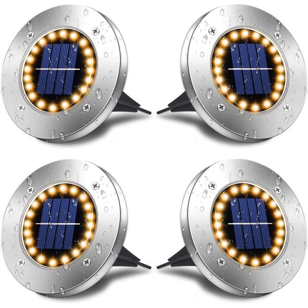 Garden LED Solar Powered Lights IP65 0.5W Solar Pathway Lights