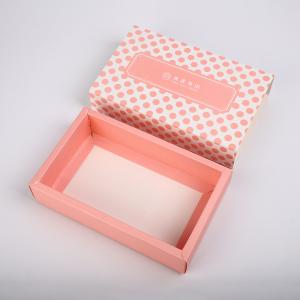 Buy cheap CMYK 350g Cardboard Art Paper Drawer Boxes Collapsible Flat Sleeve Sliding Socks Underwear product