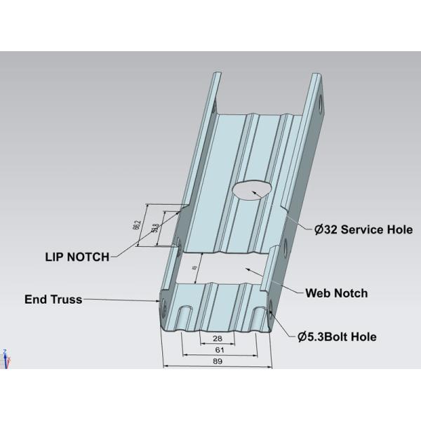 2024 C89 Best Price Wholesale Light Gauge Steel Villa Frame Roll Forming Machine (Customizable)