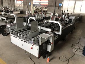 China Corrugated Carton Folder Gluer Machine Digital Display Wireless Remote Control on sale