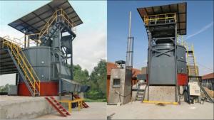 China Efficiency Organic Waste Composting Machine Closed Compost Bioreactor on sale