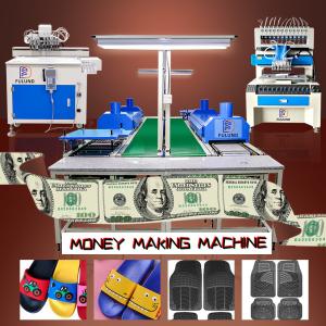 China Automatic Glue Dispenser Custom PVC Keychain Toy Doll Making Machine on sale
