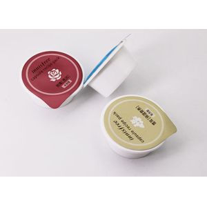 Buy cheap Granule Package Capsule Recipe Pack / Plastic Container Cups With Sealing Film product