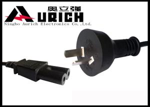 IRAM Approval Two Prong Argentina Power Cord With IEC C7 Plug 10A 250V