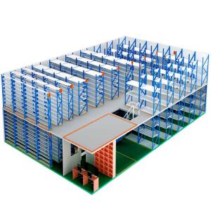 Buy cheap Two Level Storage Shelving Warehouse Mezzanine Systems Customized Height product