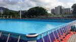 Square Metal Frame Pool