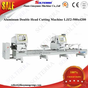 Buy cheap Aluminium Alloy windows Double Head Saw Cutting Machine LJZ2-500x4200 from wholesalers