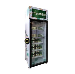 China WIFI Convenience Store Snack Food Vending Machine For Beverage Milk Beer on sale