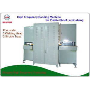 Buy cheap Plastic Sheet High Frequency Laminating Machine Vertical Push Slide Construction product