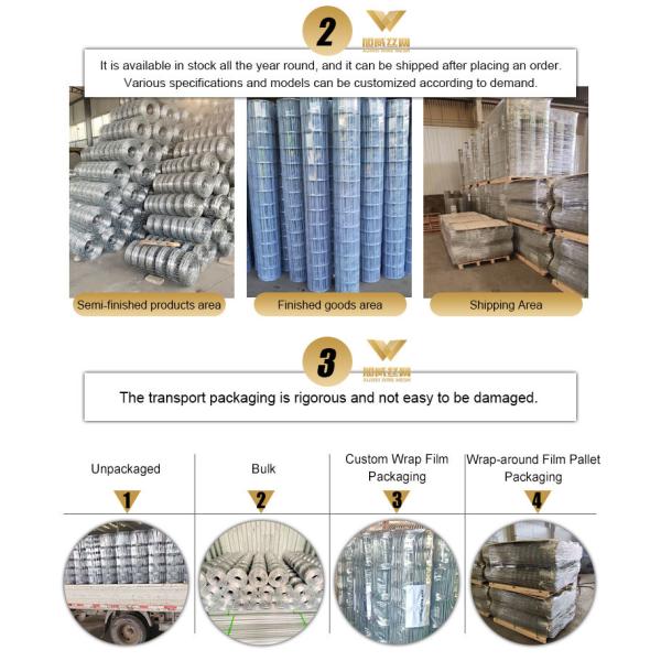 Silver Fixed Knot Deer Fence With Square Hole Shape Hot Dipped Galvanized Excellent Weather Resistance