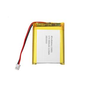 China Custom 3.7V 3500mAh Rectangle Shaped Battery / LiPo Battery 134055 on sale